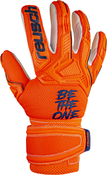 Reusch Attrakt Freegel Silver Junior 5262234 2290 blue orange front